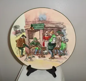 1950s Royal Doulton Collectible Plate D6302 Roger Solem EL Cobler