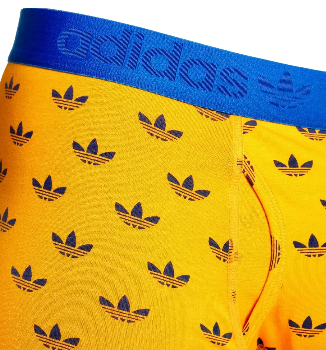 6 x Adidas Mens Multi Coloured Trunks Cotton Comfort Flex Everyday Underwear