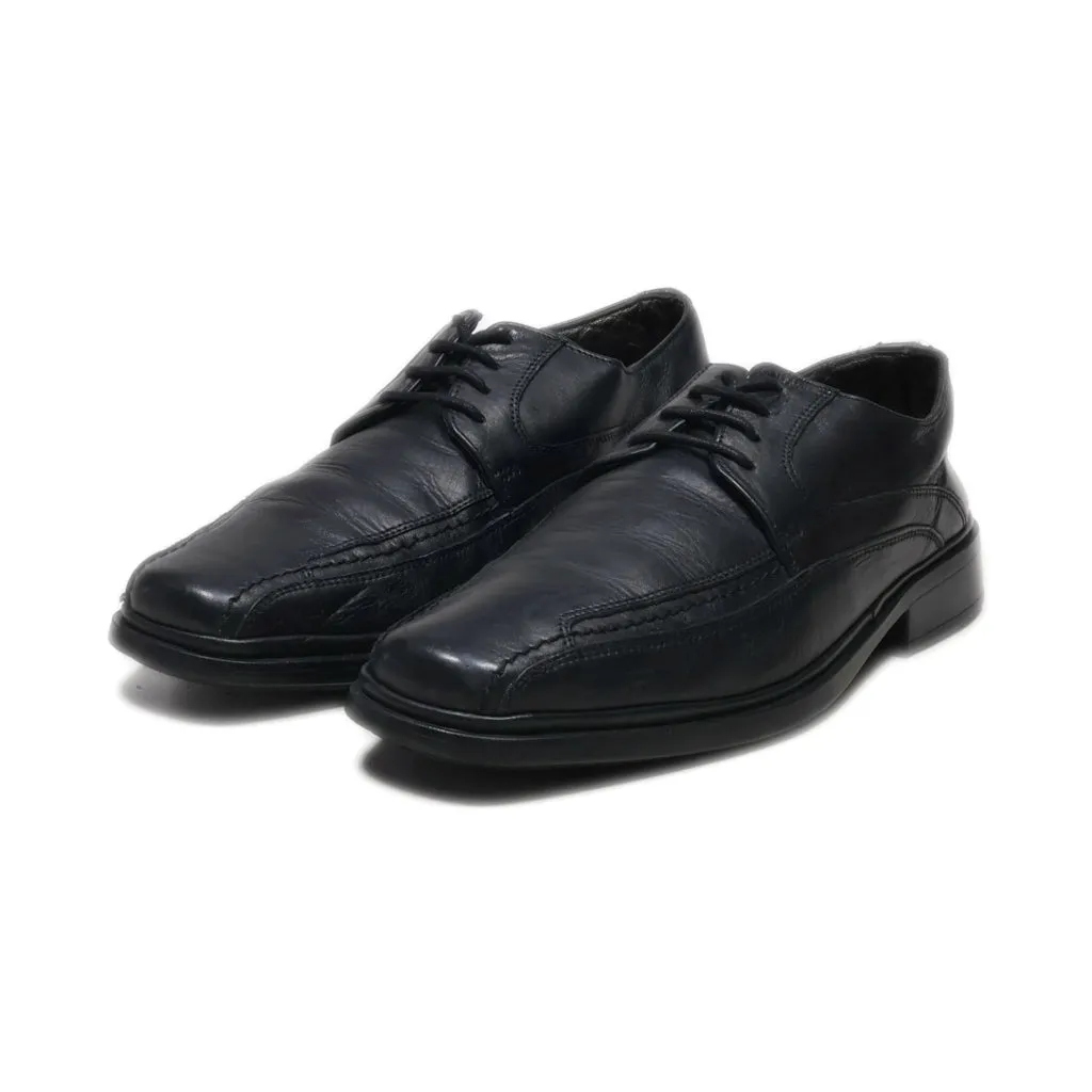 8Th Avenue Formal Lace Ups Leather Black Colour For Men