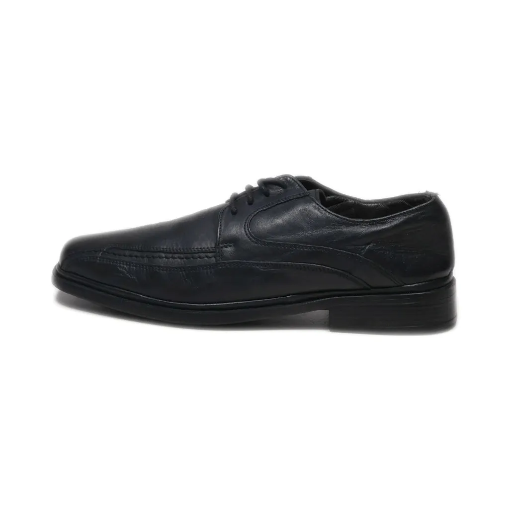 8Th Avenue Formal Lace Ups Leather Black Colour For Men