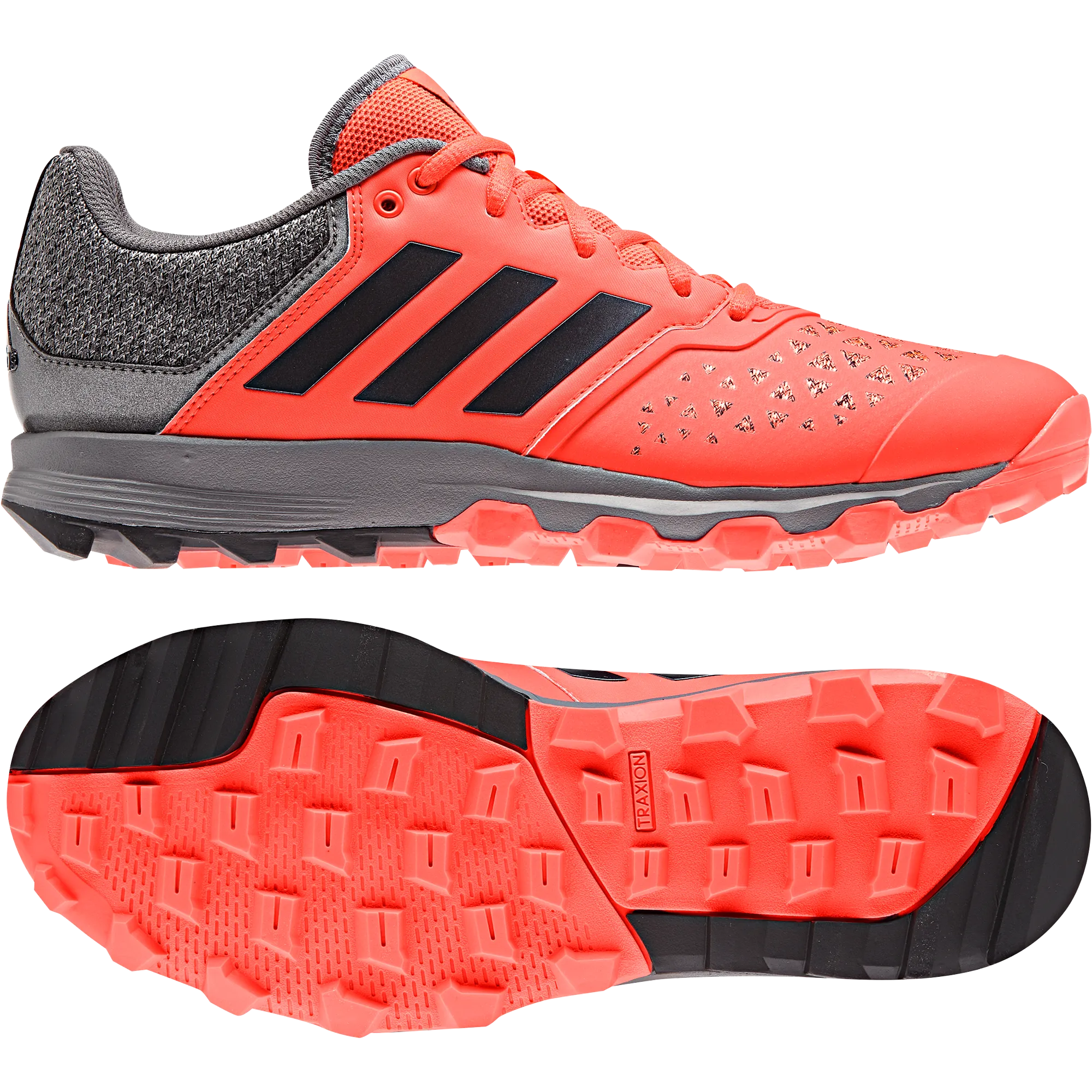 Adidas Flexcloud 2019 Red/Black/Grey Hockey Shoes