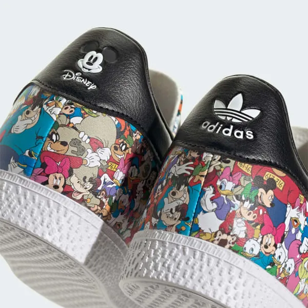 Adidas Kid's Gazelle Disney Mickey Shoes - Core Black / Cloud White