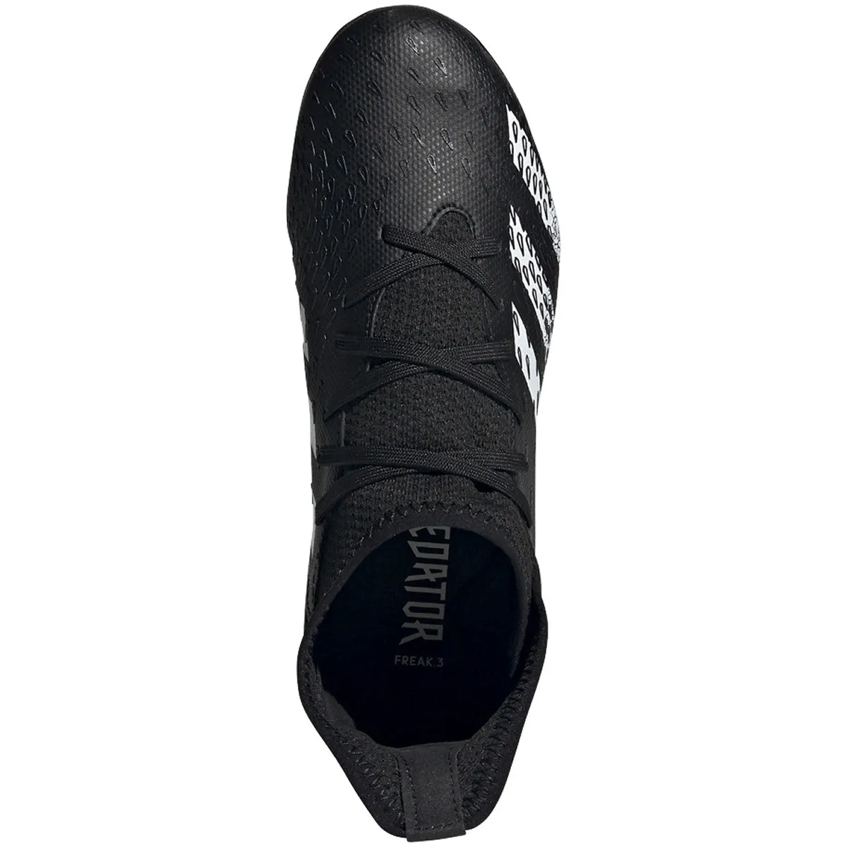 adidas Predator Freak.3 FG Junior Soccer Cleat FY1031 BLACK/WHITE