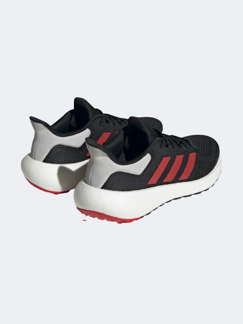 Adidas Pureboost 22 Men Running Shoes Black/Red