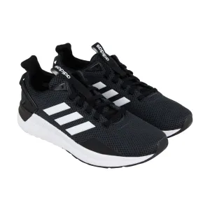 Adidas Questar Ride DB1346 Mens Black Mesh Lace Up Athletic Running Shoes