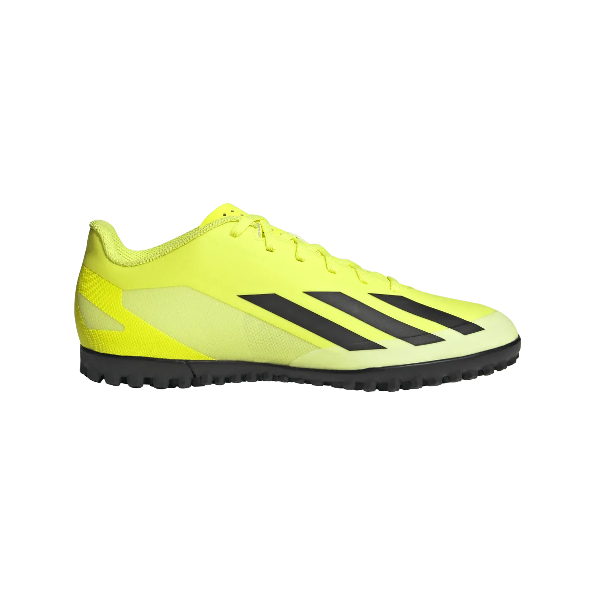 adidas X Crazyfast Club Adult Turf Soccer Shoes IF0723 Neon Green /White/Black