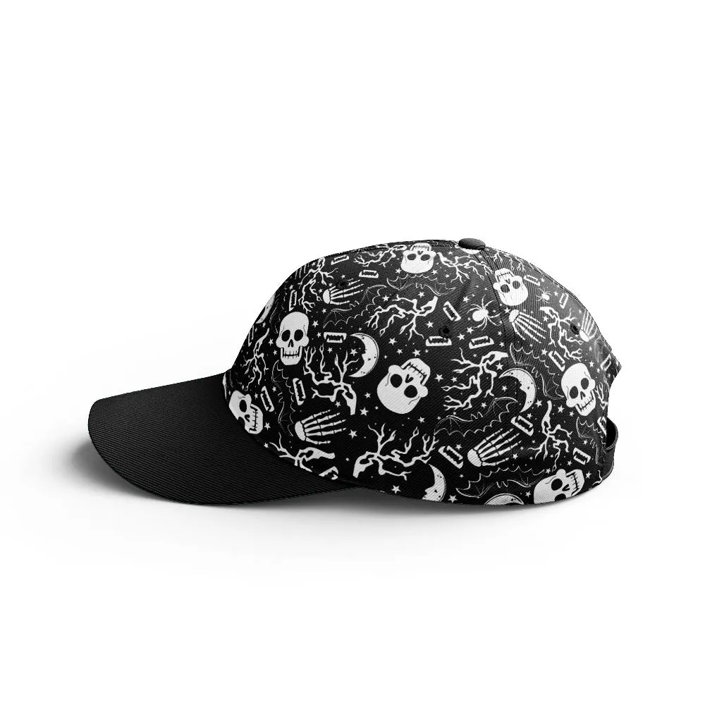 Adjustable Truck Driver Cap Baseball Caps Skeleton