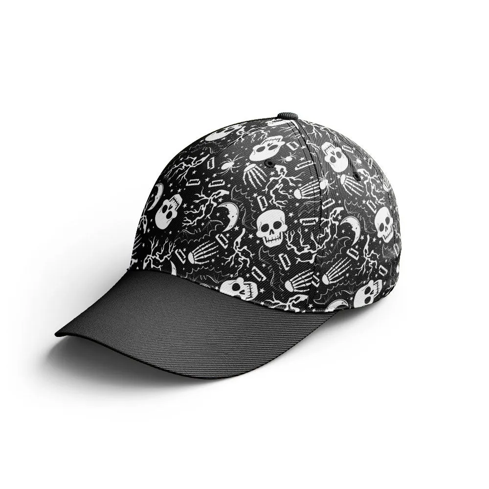 Adjustable Truck Driver Cap Baseball Caps Skeleton