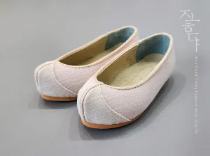 Adorable Girl Hanbok Shoes in Beige