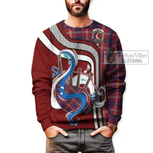 Ainslie Tartan Sweatshirt with Epic Bagpipe Style