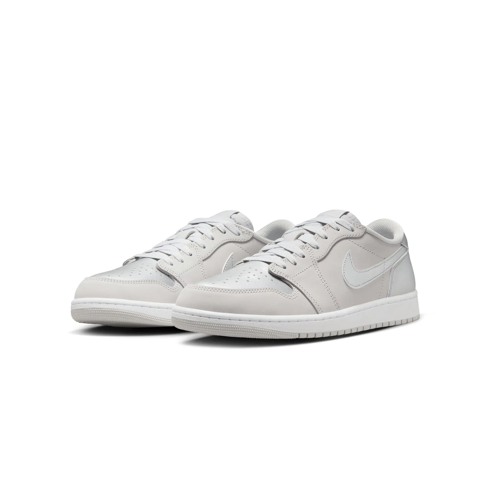 Air Jordan 1 Mens Low OG "Silver" Shoes