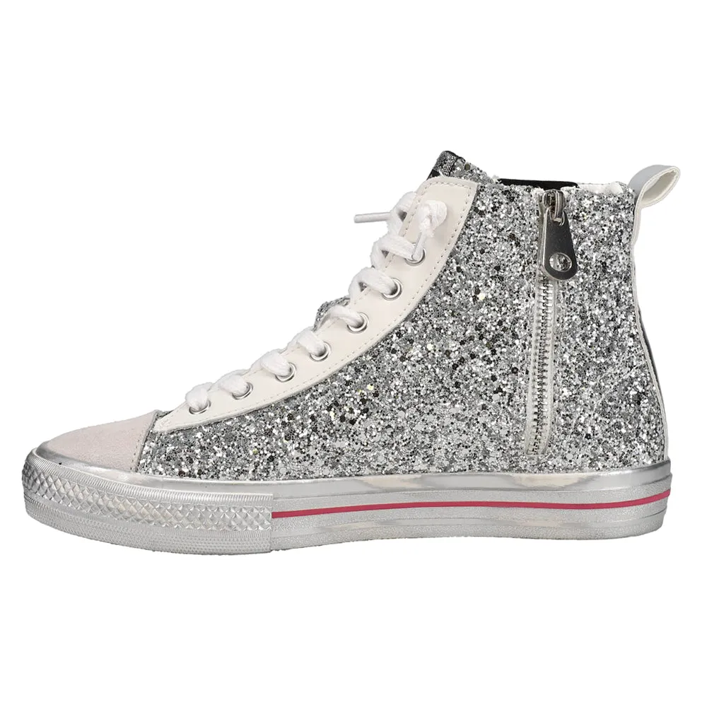 Alive Glitter High Top Sneakers