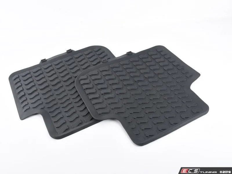 All-Weather Rubber Floor Mats - Set