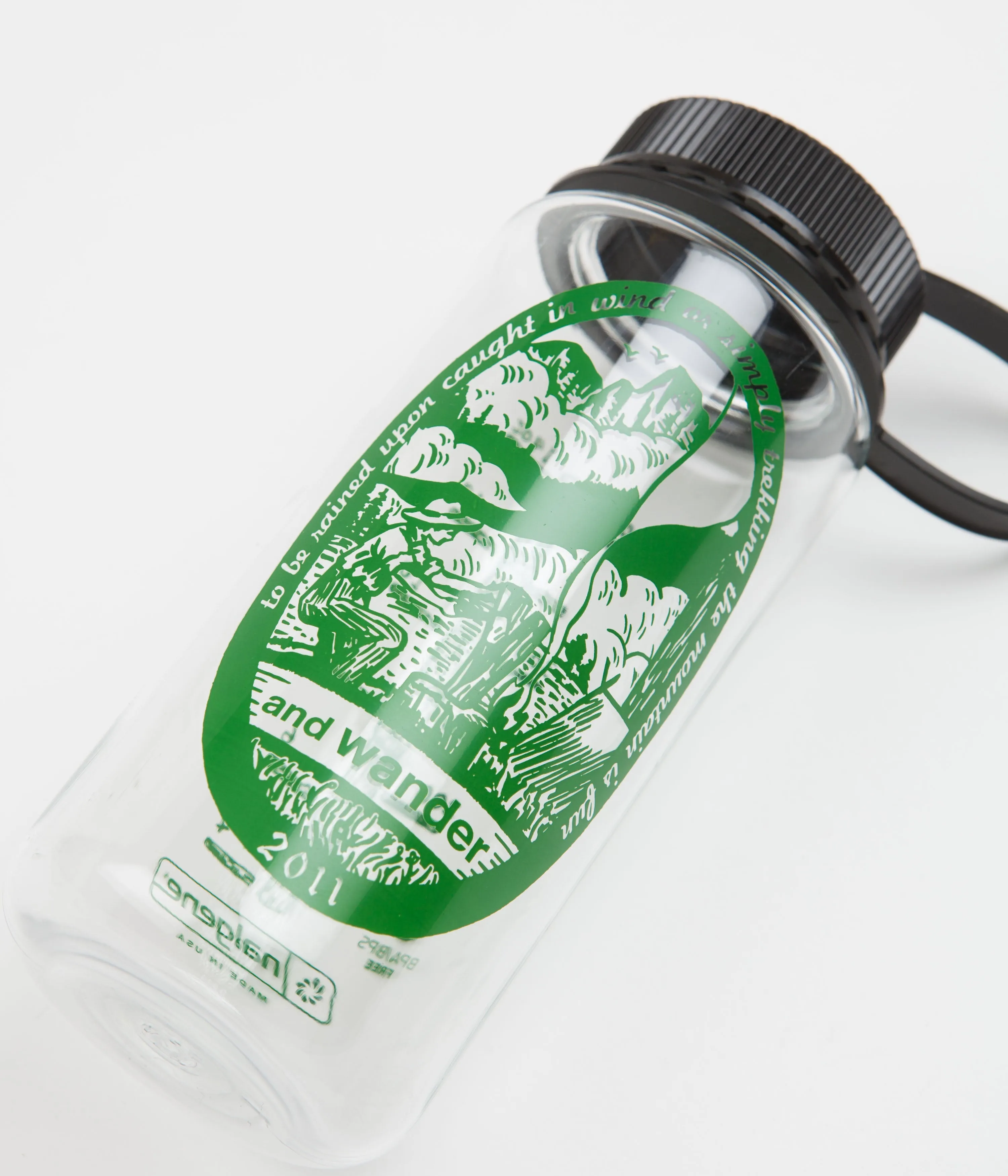 and wander 0.5L Nalgene Bottle - Green