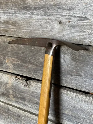 Antique Austrian Wooden Ice Axe