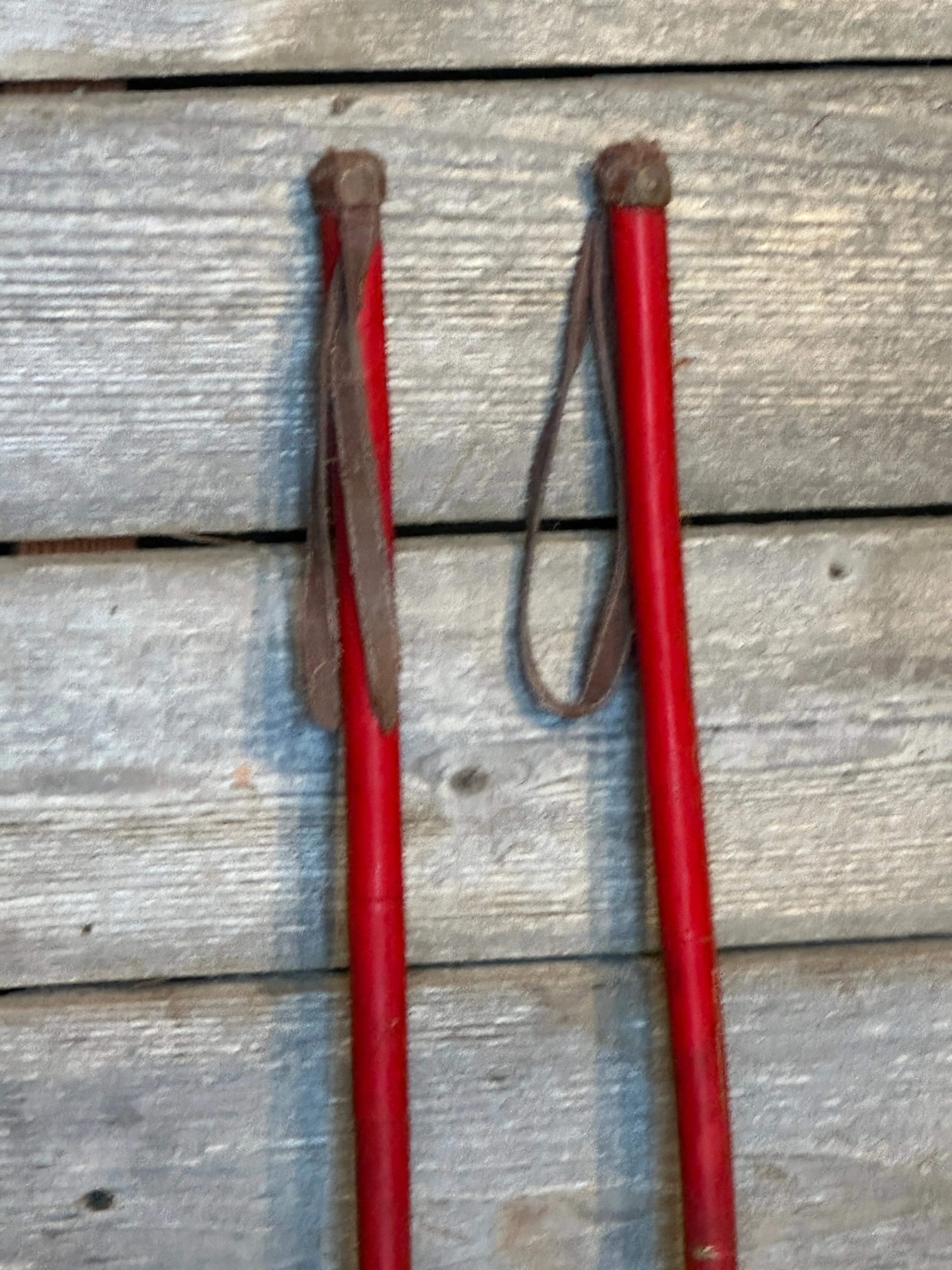 Antique Bamboo Ski Poles