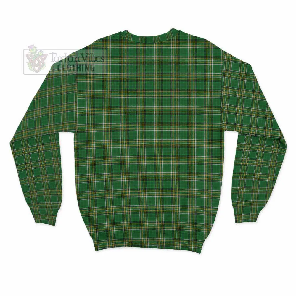 Archdall Irish Clan Tartan Sweatshirt with Coat of Arms