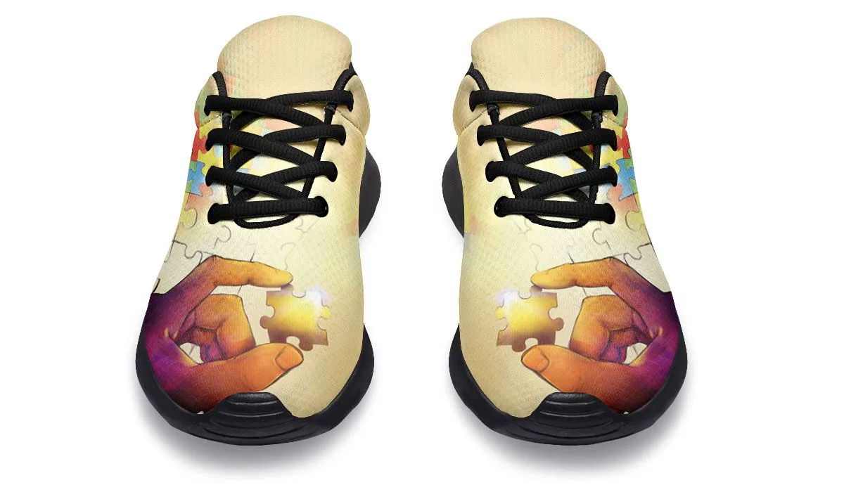 Artistic Autism Awareness Sneaker