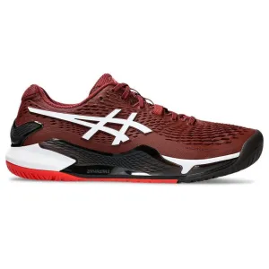 ASICS GEL-RESOLUTION 9 (ANTIQUE RED/WHITE)