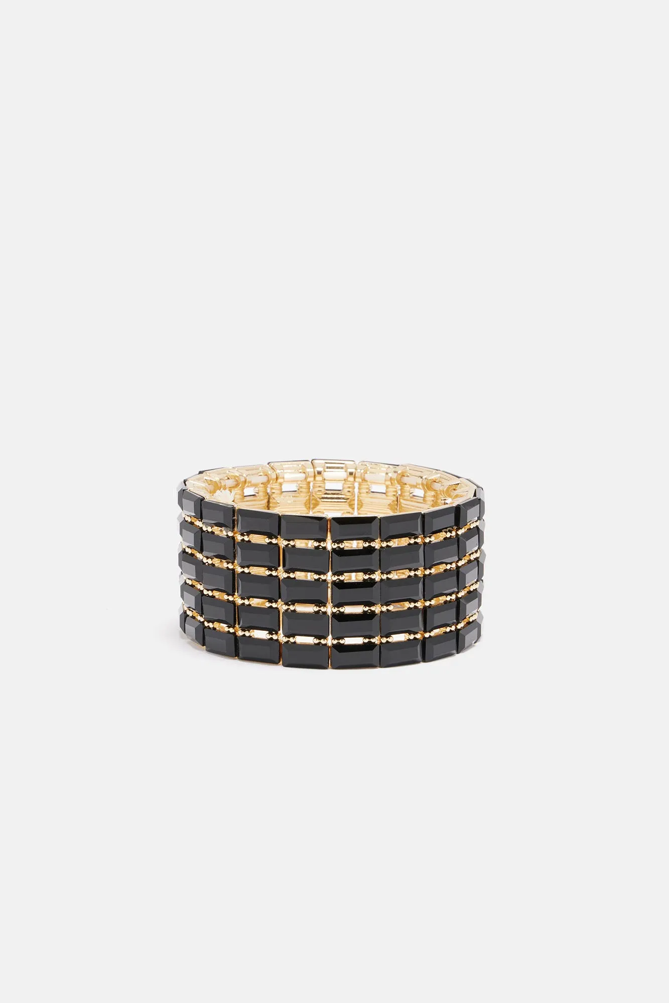 Attention Seeker Bracelet  - Gold/Black