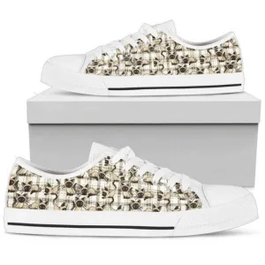 Balinese Cat Low Top Shoes Sneaker - Trendy Footwear, Cat Canvas Shoes