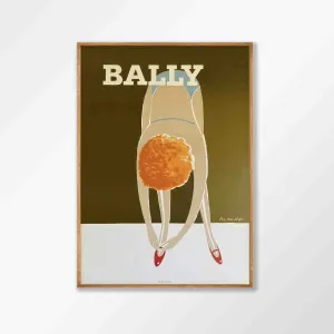 Bally Shoes Fix by Bernard Villemot