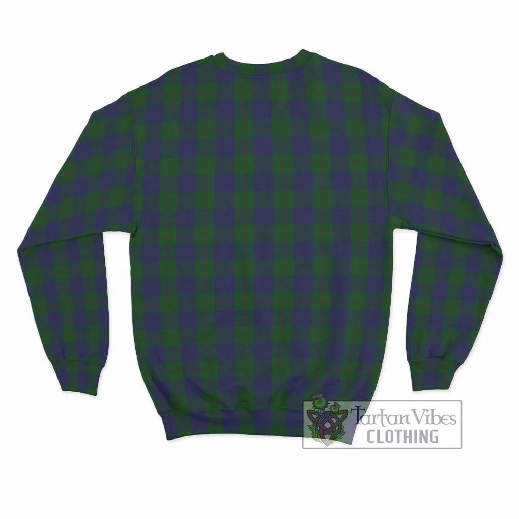 Barclay Tartan Sweatshirt with Family Crest DNA In Me Style