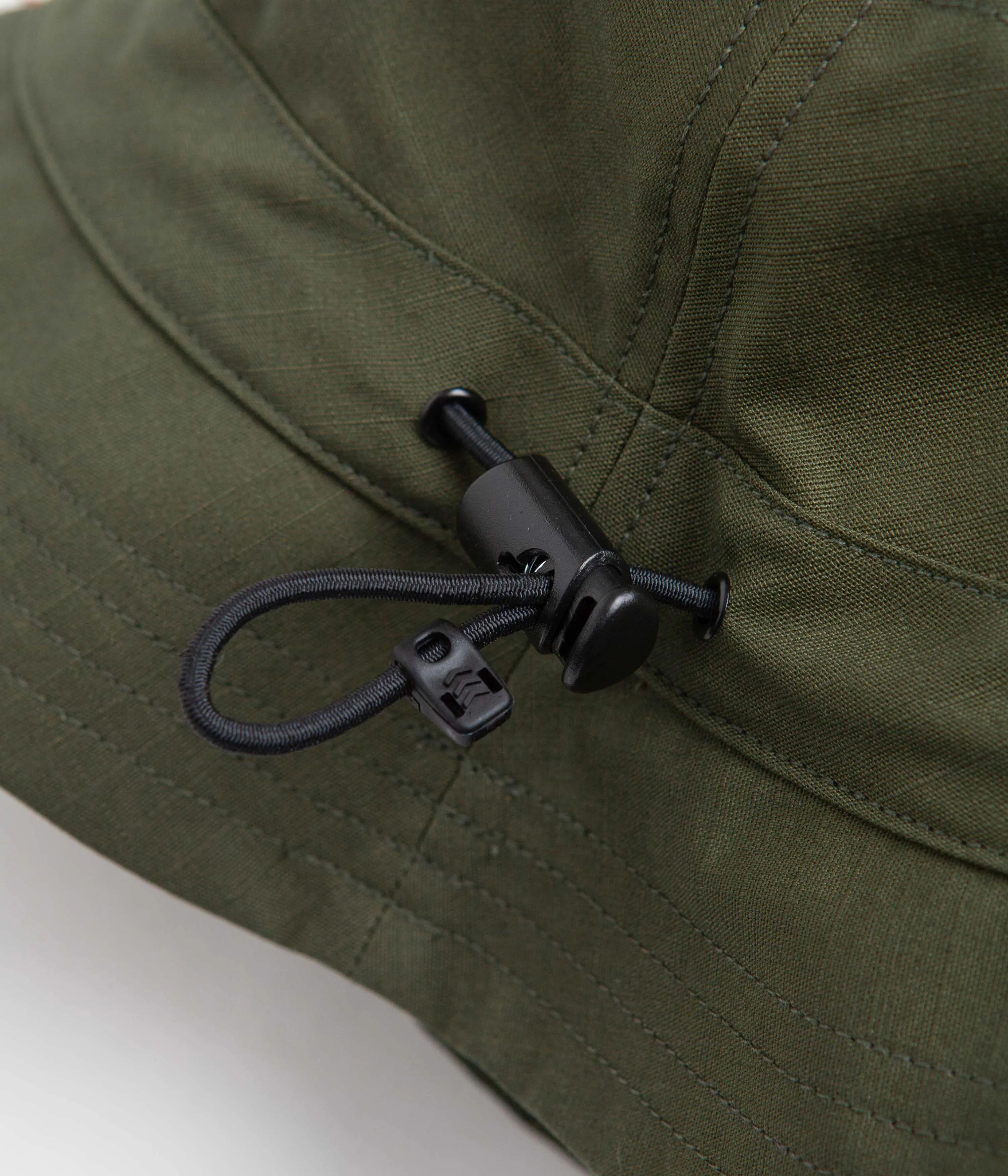 Battenwear Camp Crusher Hat - Olive Drab Ripstop