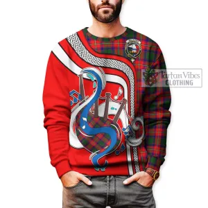 Belsches Tartan Sweatshirt with Epic Bagpipe Style