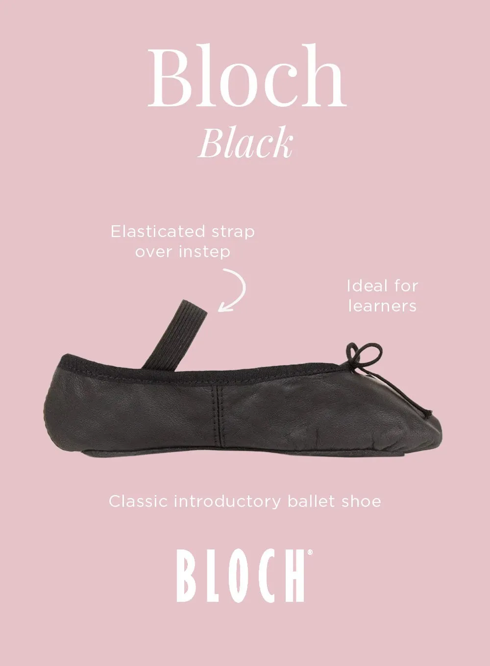 Bloch Ballet Shoes in Black