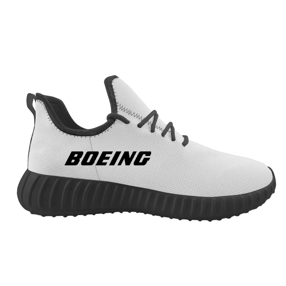 Boeing & Text Designed Sport Sneakers & Shoes (WOMEN)