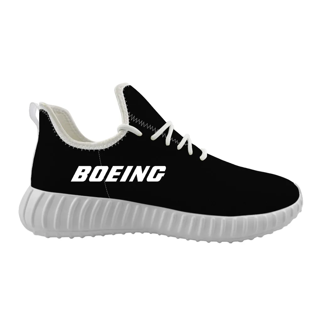 Boeing & Text Designed Sport Sneakers & Shoes (WOMEN)