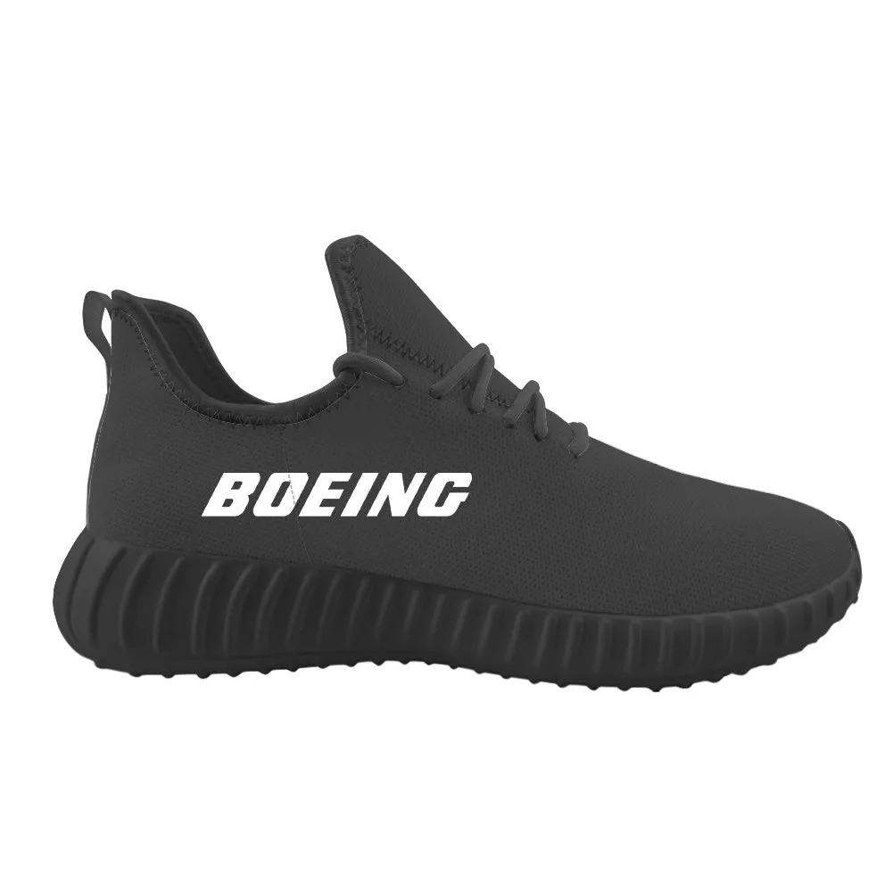 Boeing & Text Designed Sport Sneakers & Shoes (WOMEN)