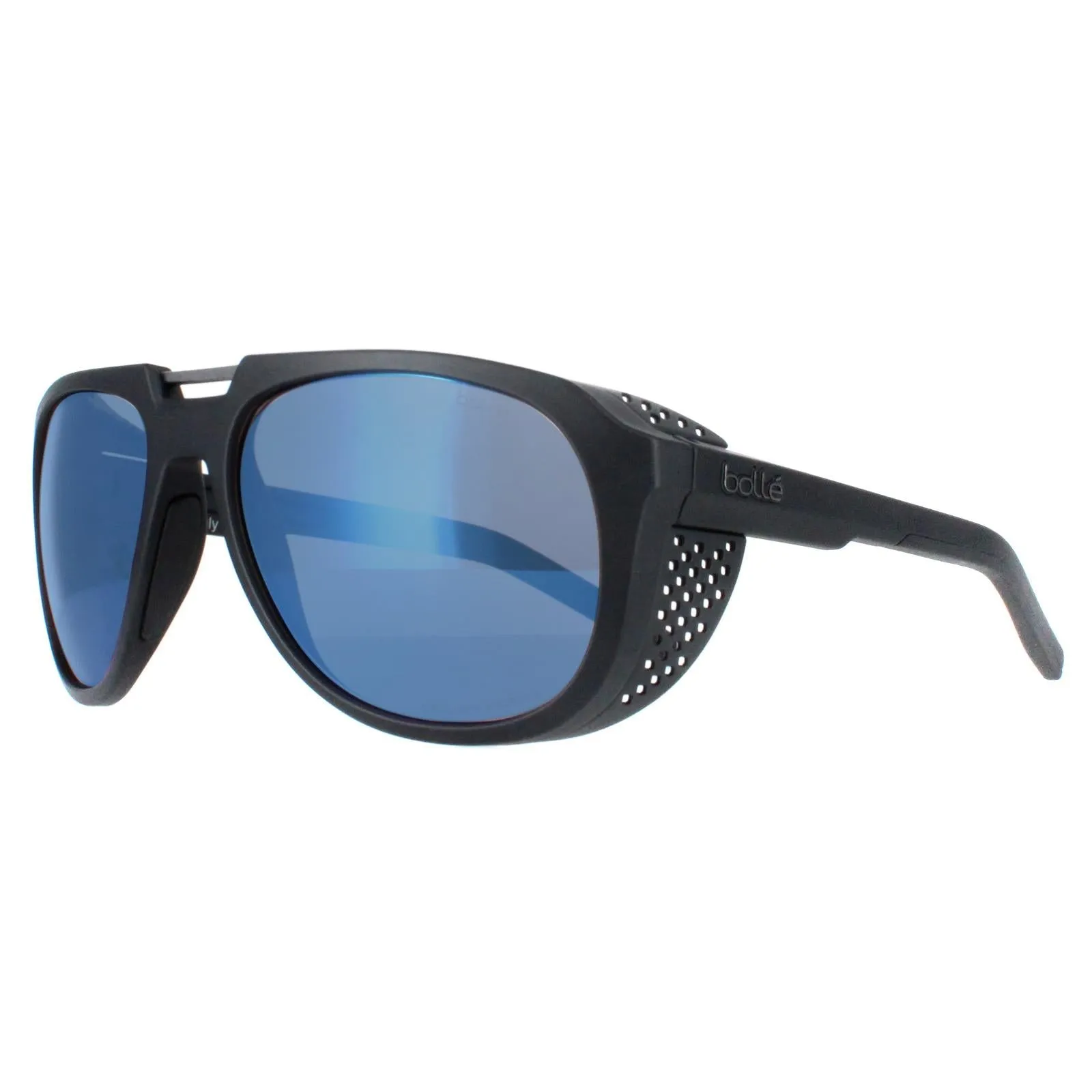 Bolle Sunglasses Cobalt 12637 Matte Black Phantom  Polarized Photochromic