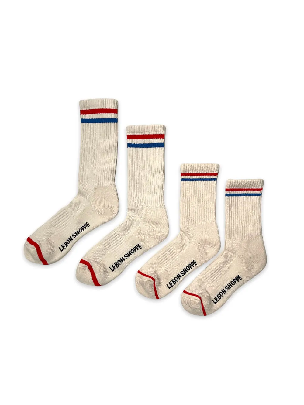 Boyfriend Socks | Various Colours | by Le Bon Shoppe