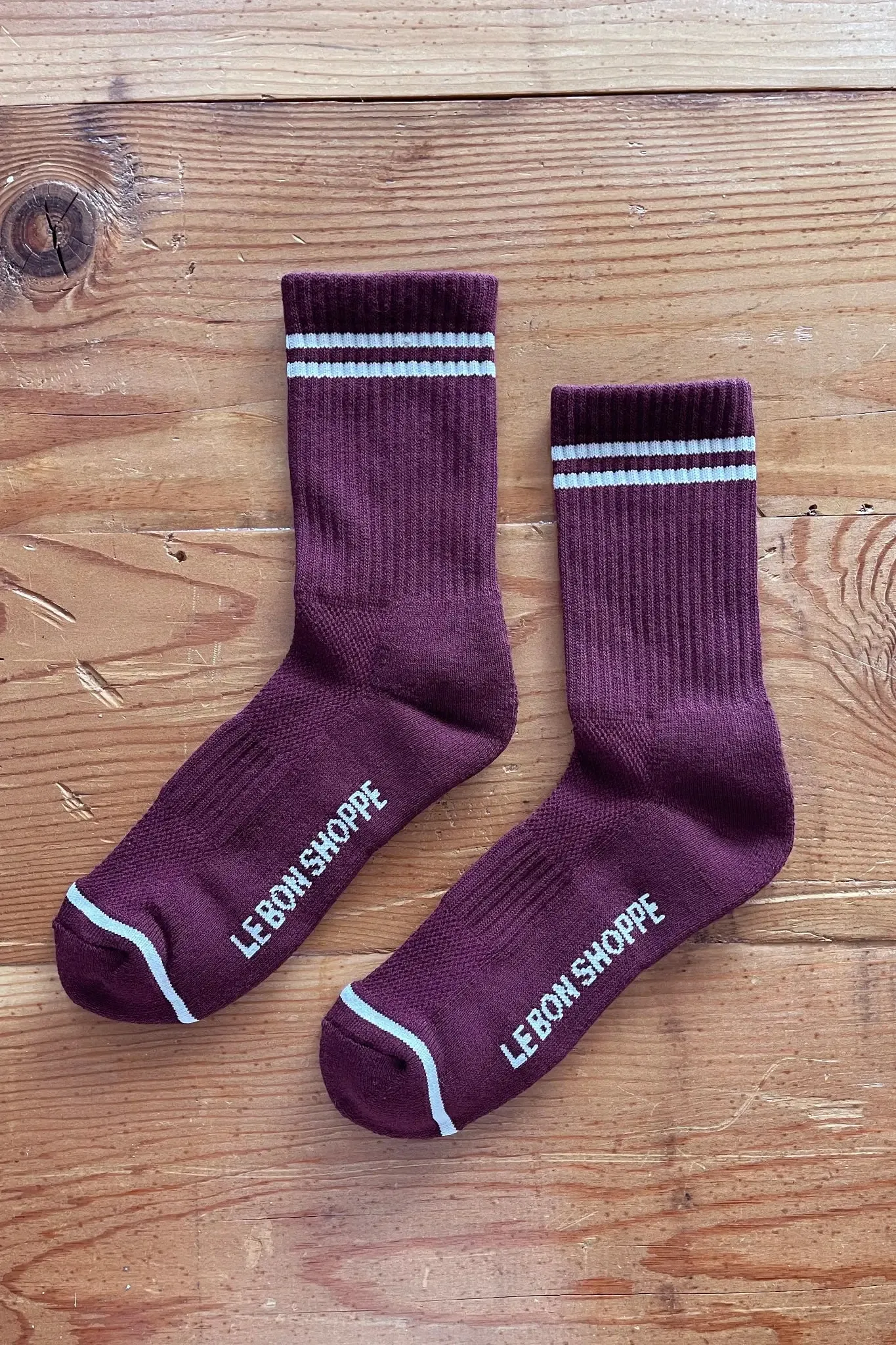 Boyfriend Socks | Various Colours | by Le Bon Shoppe