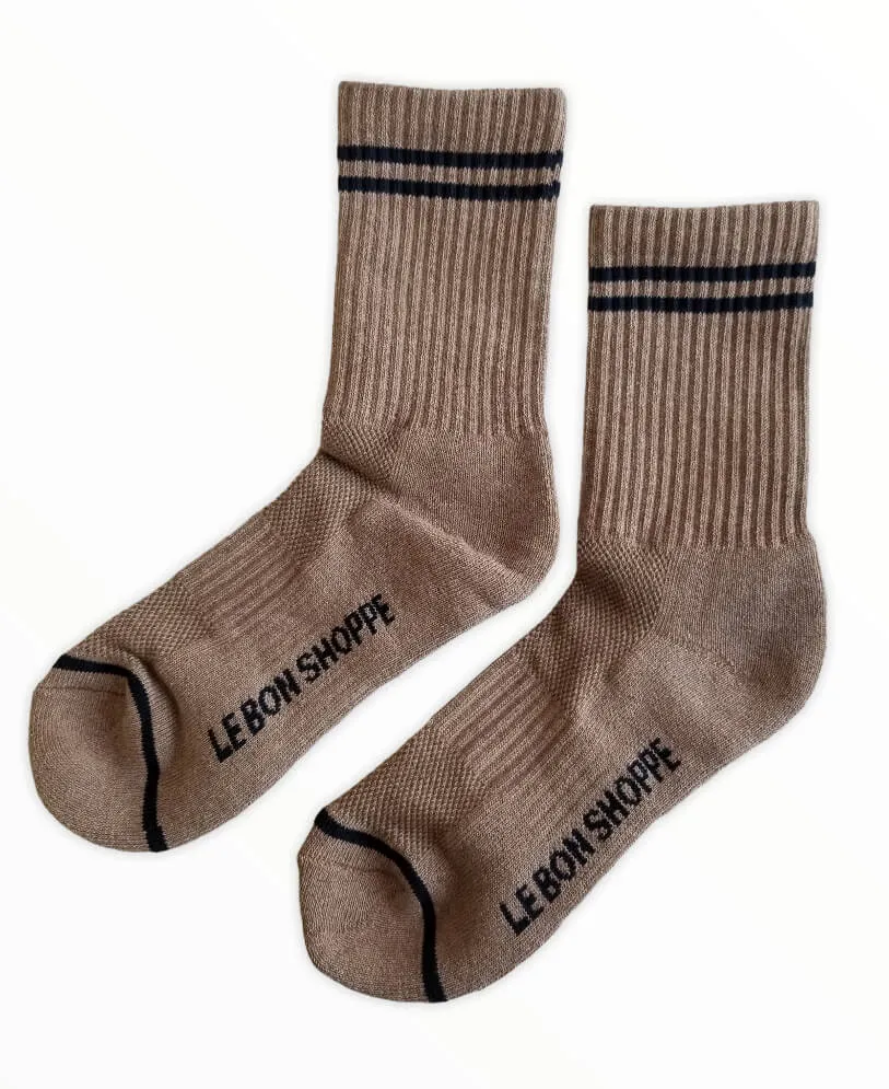 Boyfriend Socks | Various Colours | by Le Bon Shoppe