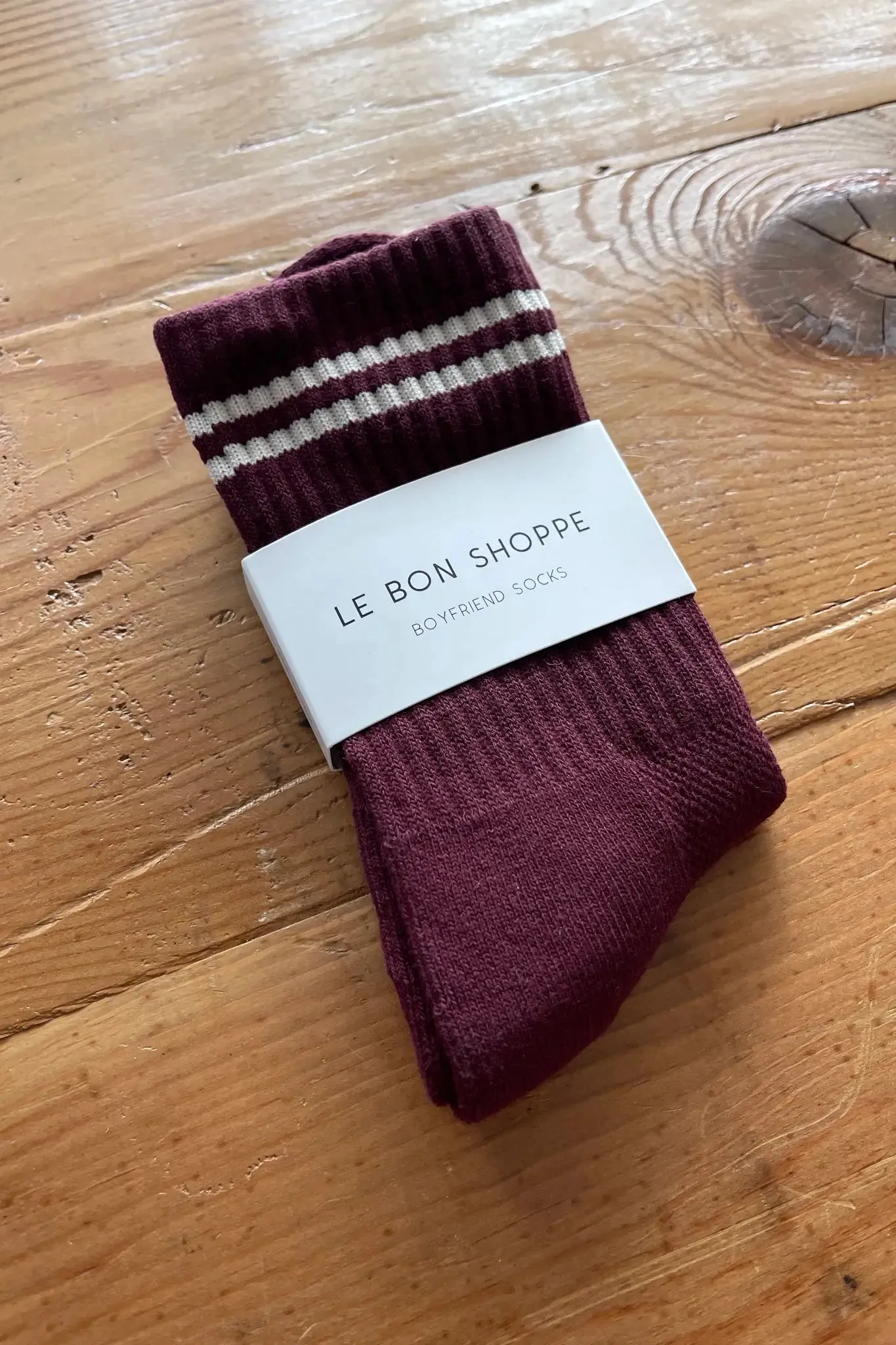 Boyfriend Socks | Various Colours | by Le Bon Shoppe