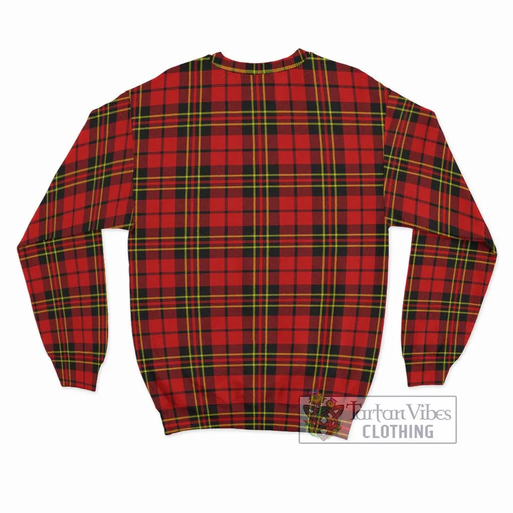 Brodie Modern Tartan Sweatshirt with Family Crest DNA In Me Style