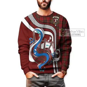 Brodie Tartan Sweatshirt with Epic Bagpipe Style