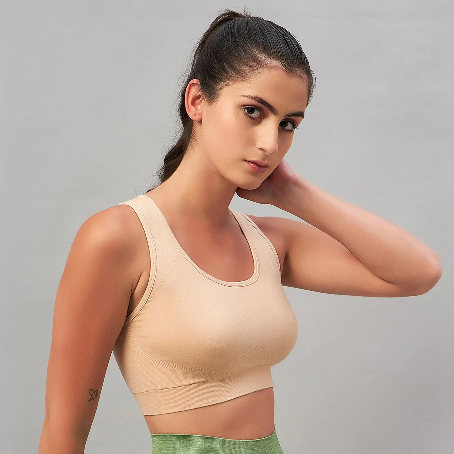 C9 Airwear Sports Bra For Women - Black