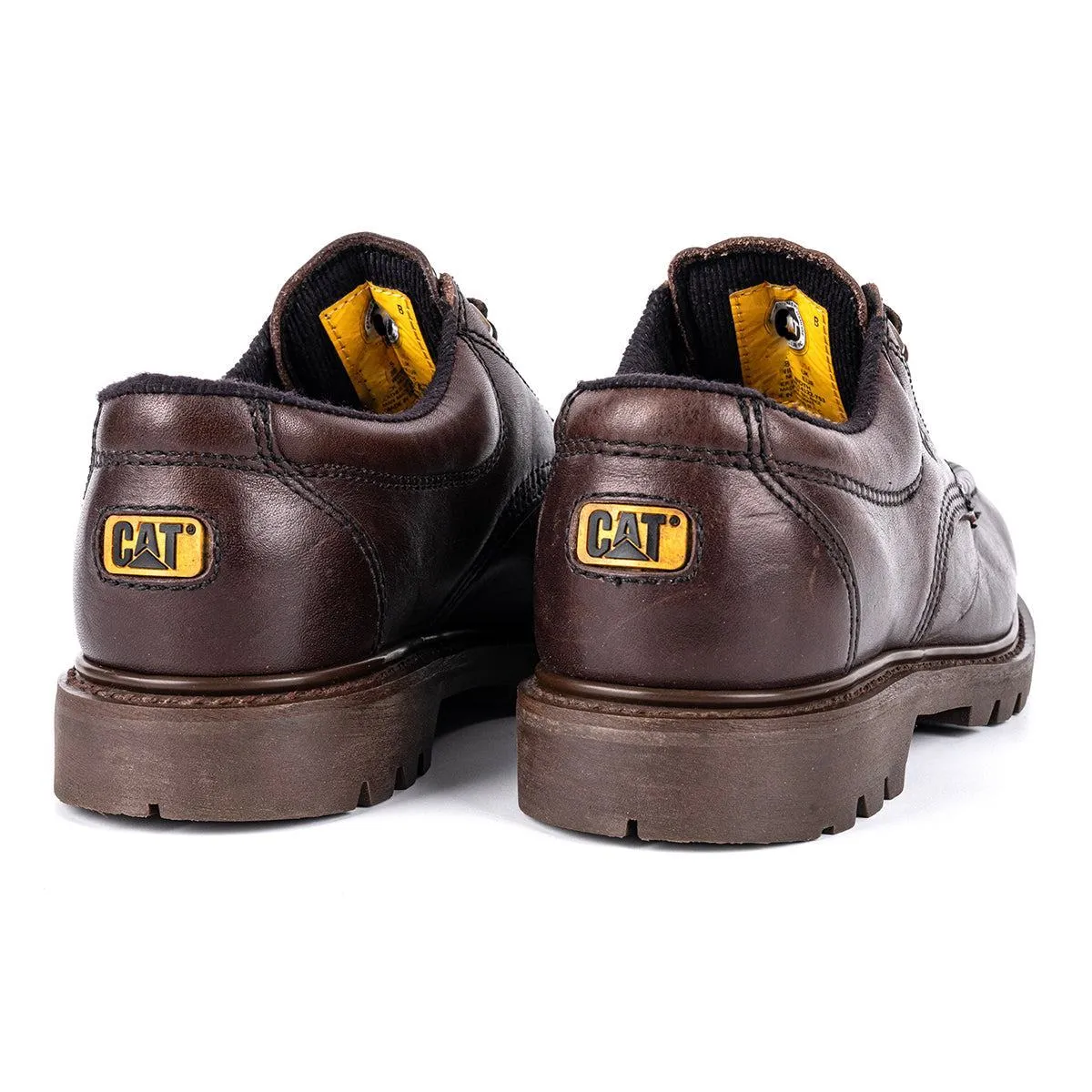 Caterpillar Safety Boots Leather Brown Colour For Men