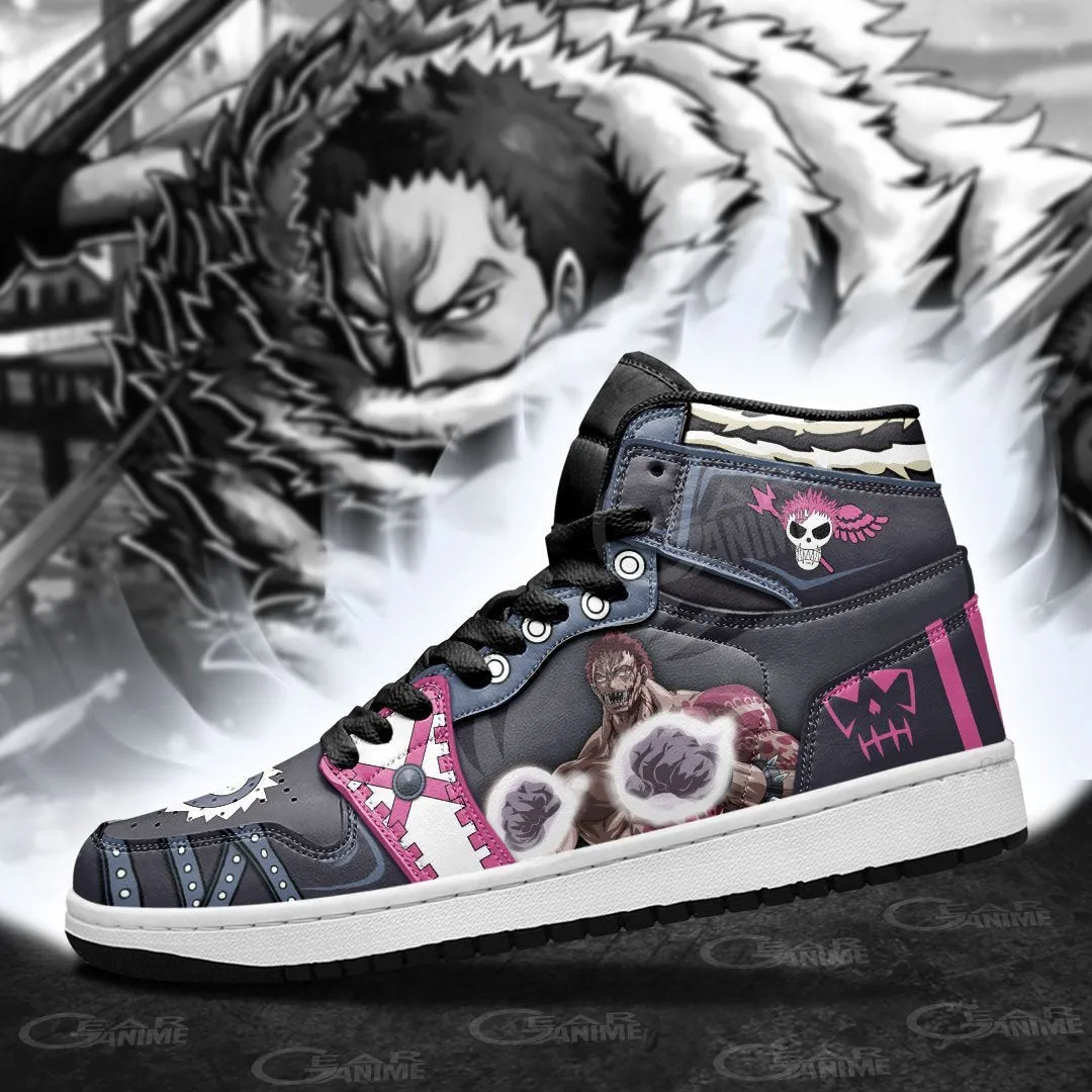 Charlotte Katakuri Fight Sneakers Custom Anime OP Shoes