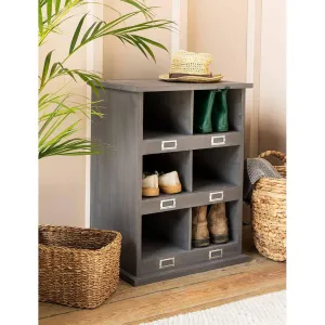 Chedworth 8 Shoe Locker | Charcoal