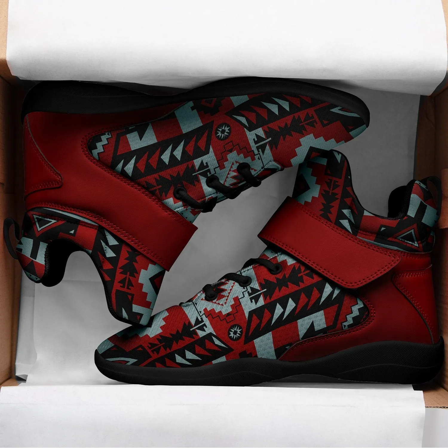 Chiefs Mountain Candy Sierra Dark Ipottaa Basketball / Sport High Top Shoes - Black Sole