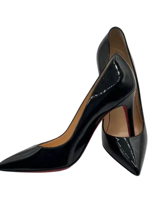 Christian Louboutin Pigalle 100 patent-leather pumps