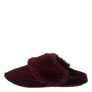 Classic Luxe Slipper Burgundy