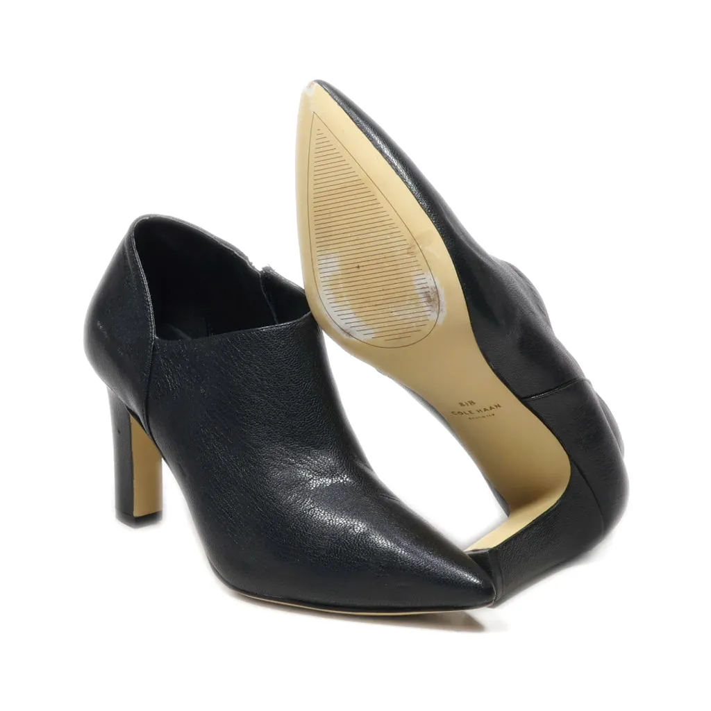 Cole Haan High-Heel Shoes Leather Black Colour For Women