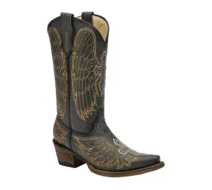 Corral Girl's Wing & Cross Western Boot - A1029