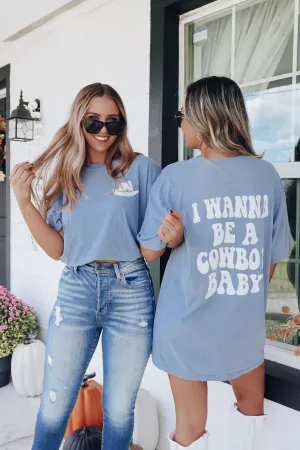 Cowboy Baby Graphic Tee - Blue